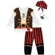 thumbnail image 1 of Set de disfraz de pirata Auggle para niños pequeños, Halloween, 12 a 18 m, 1 of 7