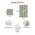 thumbnail image 7 of St Patrick's Day Kitchen Dish Towels for Drying Dishes Set of 3, Spring Green Shamrock Vintage Rustic Beige Waffle Weave Microfiber Hand Tea Bathroom Towels Quick Dry & Absorbent Towel 12x12, 7 of 7