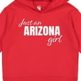 thumbnail image 3 of Inktastic Just an Arizona Girl Born and Raised Toddler Hoodie, 3 of 4