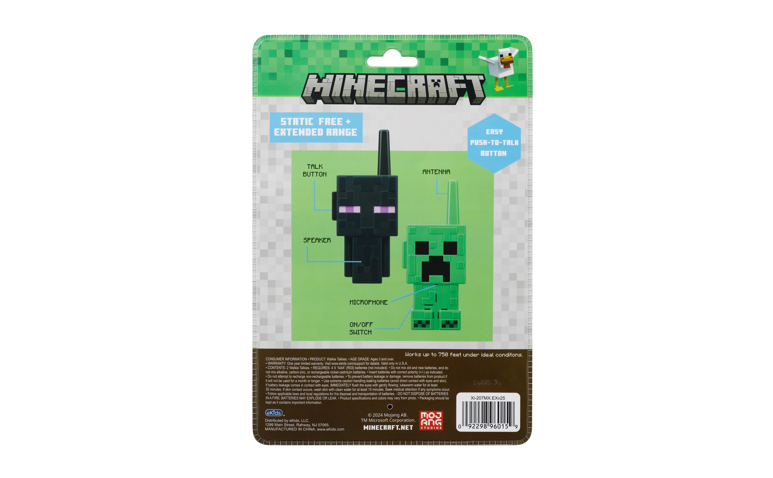 Minecraft Walkie Talkies For Kids, 2 Pack photo 5