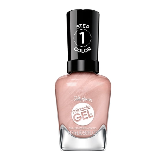 Sally Hansen Miracle Gel Supercharged Glam, Show Stop-Pearl, 14.7ml (0.52oz)