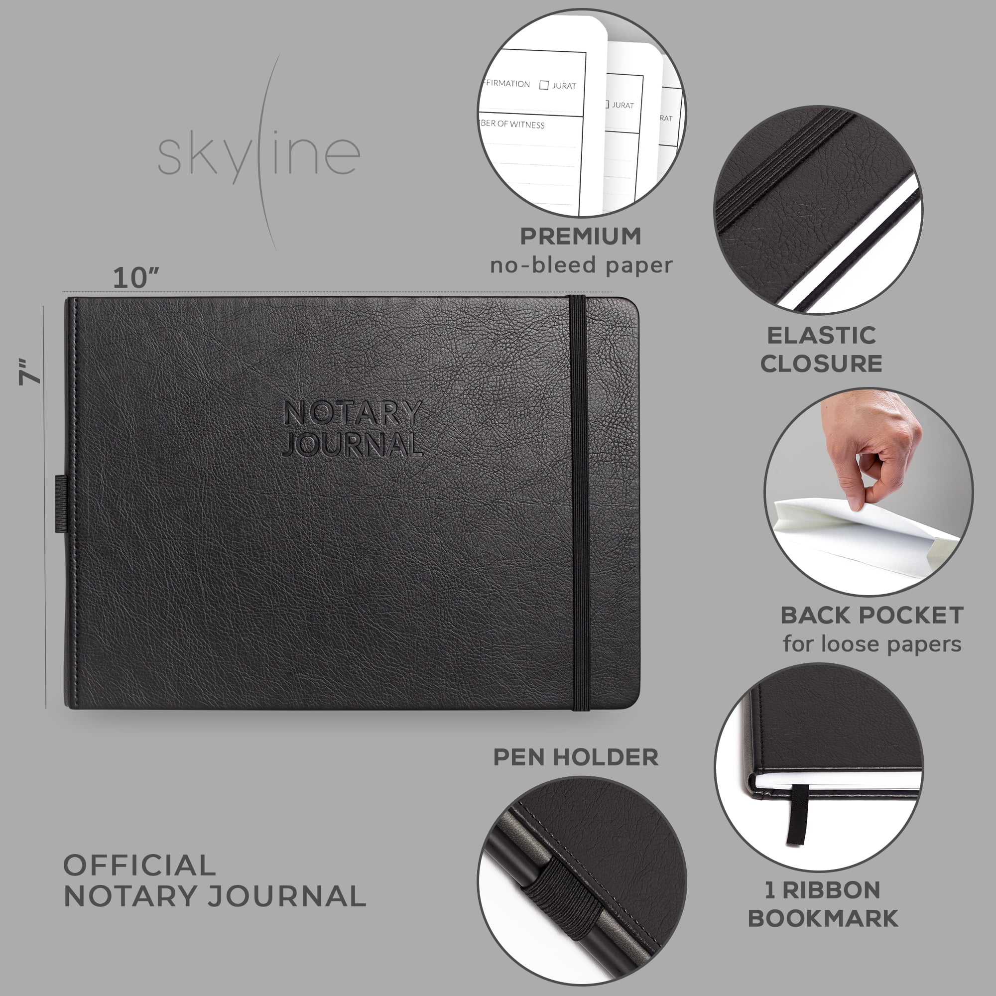 Skyline Official Notary Journal