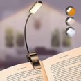 thumbnail image 1 of Lámpara de lectura recargable de 9 LED para protección ocular, 3 temperaturas de color, atenuación continua, pequeña y ligera, con clip s202412245109, 1 of 5