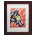 thumbnail image 2 of Trademark Fine Art 'WC Horse 3' Canvas Art by Dean Russo, White Matte, Wood Frame, 2 of 4