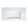 thumbnail image 2 of American Imaginations 32-in. W 1 Hole Ceramic Top Set In White Color - Overflow Drain Incl. AI-29564, 2 of 9