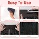 thumbnail image 5 of Cortinas con flecos de aluminio Voircoloria Laser Black, paquete de 2, 5 of 7
