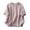 Purple, variant on Bosfbaoi Linen Shirts for Women Summer Crew Neck Casual Tops Soild Color Short Sleeve Blouse
