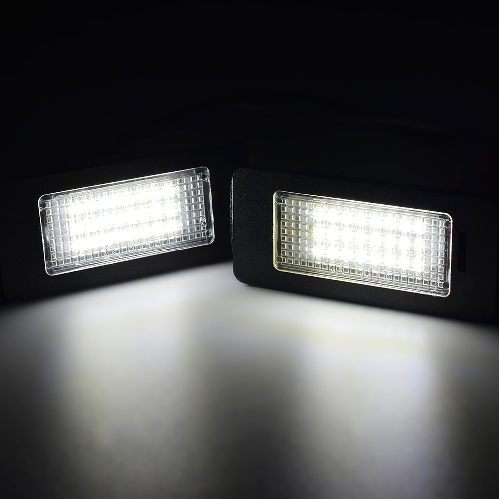 Applicable to 2 License Plate Lights for BMW E60 E90 F30 E92 3/4/5 Series
