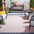 thumbnail image 4 of SAFAVIEH Courtyard Darin Botanical Indoor/Outdoor Area Rug, Soft Pink/Ivory, 2'7" x 5', 4 of 6