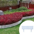 thumbnail image 4 of Kayannuo 6ft Mini Yard Fence - Decorative Small Fence for Garden, Patio & Flower Beds - Weatherproof - - White/Picket - Perfect for Outdoor Decor, 4 of 6