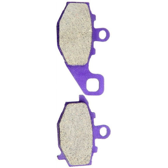 CCIYU Rear Carbon Fiber Brake Pads Motorcycle Motorbike Replacement Brake Pads Fit 1993-2014 for Kawasaki