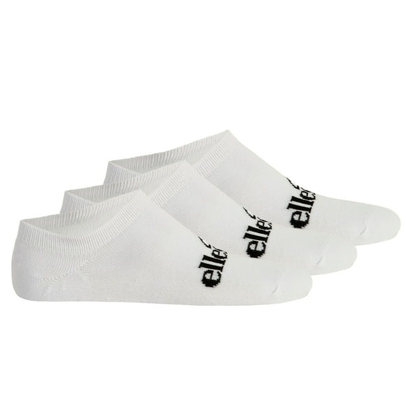 ellesse unisex sneaker calcetines FRIMO, 3 pares - No Show Socks, Sport, Logo Blanco 40-43