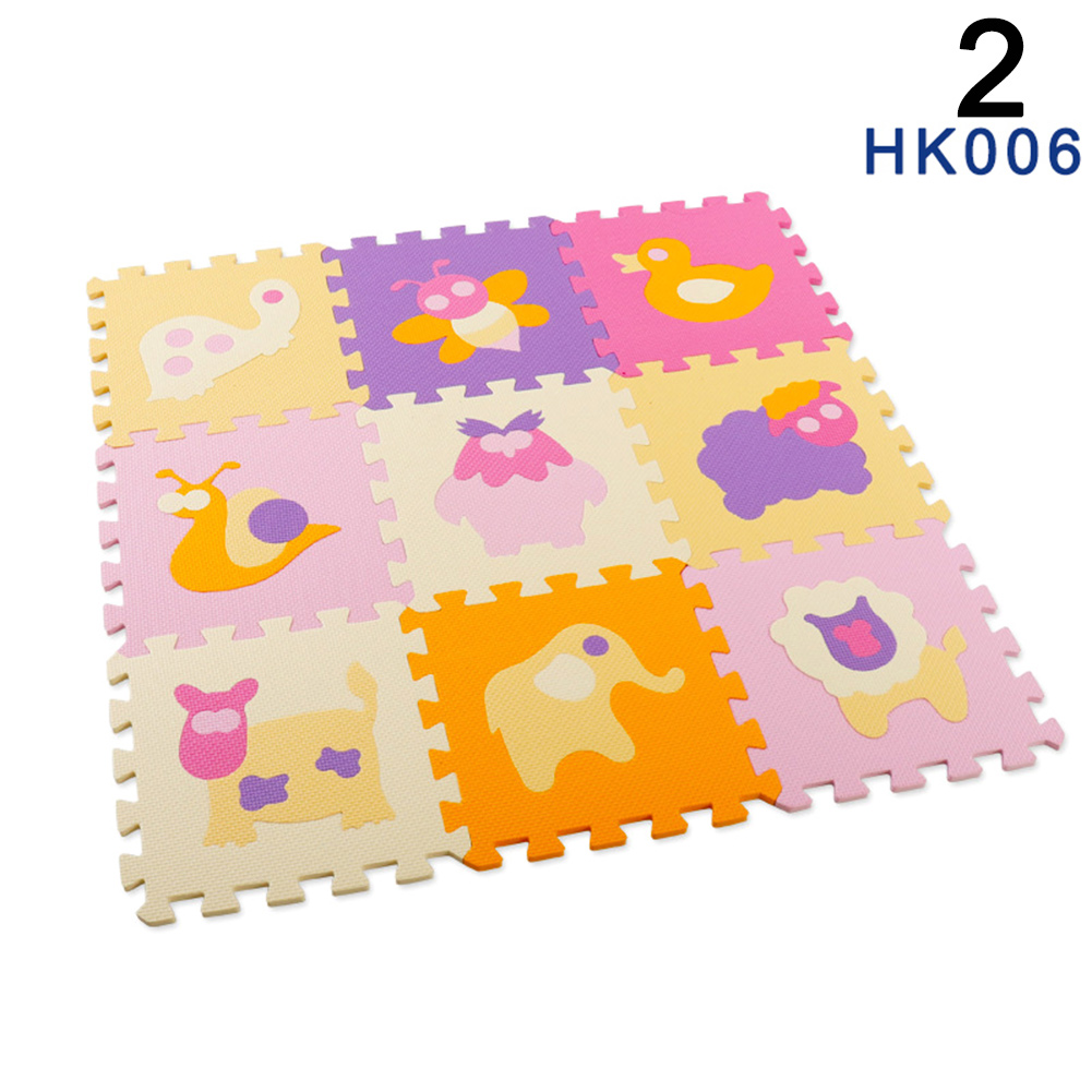 Puzzle Exercise Play Mats Set Crawling Mat Interlocking Foam Floor