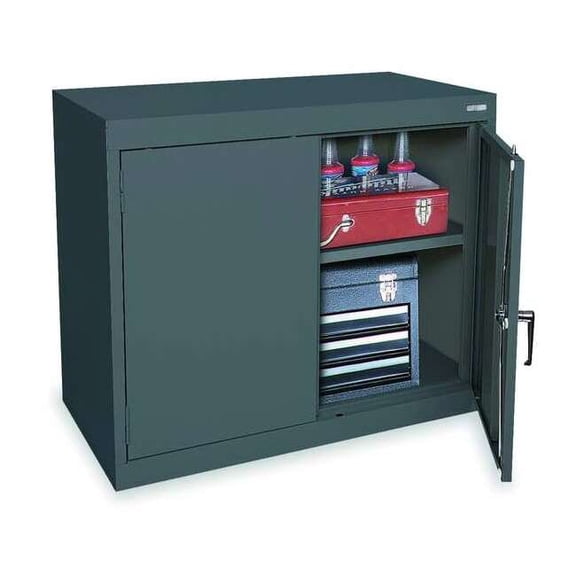 Manufacturer Varies Storage Cabinet,30"x36"x18",Gray,1Shlv 1UFB8