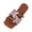 Brown, variant on Women's Sparkly Rhinestone Star Summer Sandals 2026 Wedding Glitter Bling Strappy Flats