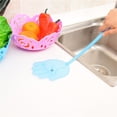 thumbnail image 3 of Trayknick 4Pcs Swatters Efficient Flexible PP Handheld Long Handle Fly Swatter Trap Household Supplies Random Color, 3 of 13