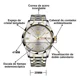thumbnail image 3 of Reloj Para Hombre Original Impermeable Cuarzo Opk 8151, 3 of 8