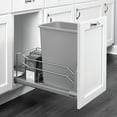 thumbnail image 6 of Rev-A-Shelf 53WC-1535SCDM-117 35 Quart Pullout Waste Container Trashcan, 6 of 9