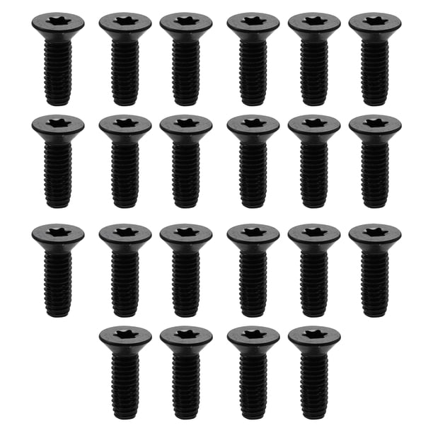 20uds Auto Tornillos Sujetadores Parabrisas Marco Bisagra Puertas Trasera Tornillo