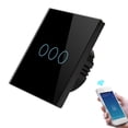 thumbnail image 4 of Wi-Fi Smart Switch Light Switch Voice Control, Remote Control, RF433, Touch Control Compatible with Alexa Google Home Schedule, Timer, Countdown Needs Neutral Wire No Hub Required, 4 of 8