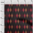thumbnail image 1 of oneOone Cotton Cambric Fabric Argyle Ikat Fabric Prints By Yard 56 Inch Wide, 1 of 4