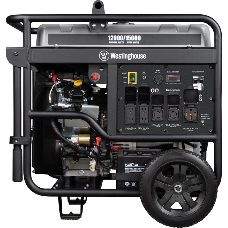 Westinghouse 10,000-Watt Gas Powered Portable Generator with