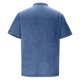 thumbnail image 4 of Blusa y camisa de manga corta con cuello vuelto para hombre, blusa informal de verano a la moda de color liso con cuello vuelto, blusa para hombre, 4 of 5