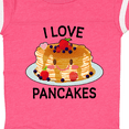 thumbnail image 4 of Inktastic I Love Pancakes with Cute Stack of Pancakes Boys or Girls Baby Bodysuit, 4 of 5
