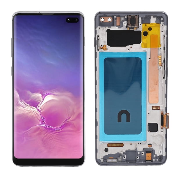 AMOLED PARA Galaxy S10 Plus, Pantalla LCD OLED, Pantalla Táctil S10+, Digitalizador de Repuesto Para Galaxy S10 Plus SM G975F G975U G975W G975A, 6,4 Pulgadas