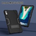 thumbnail image 5 of Dteck for Lenovo Tab M10 5G 10.6 Inch TB360ZU 2023 Case, Heavy Duty Protection Shockproof Rugged Case with Kickstand,Black, 5 of 6
