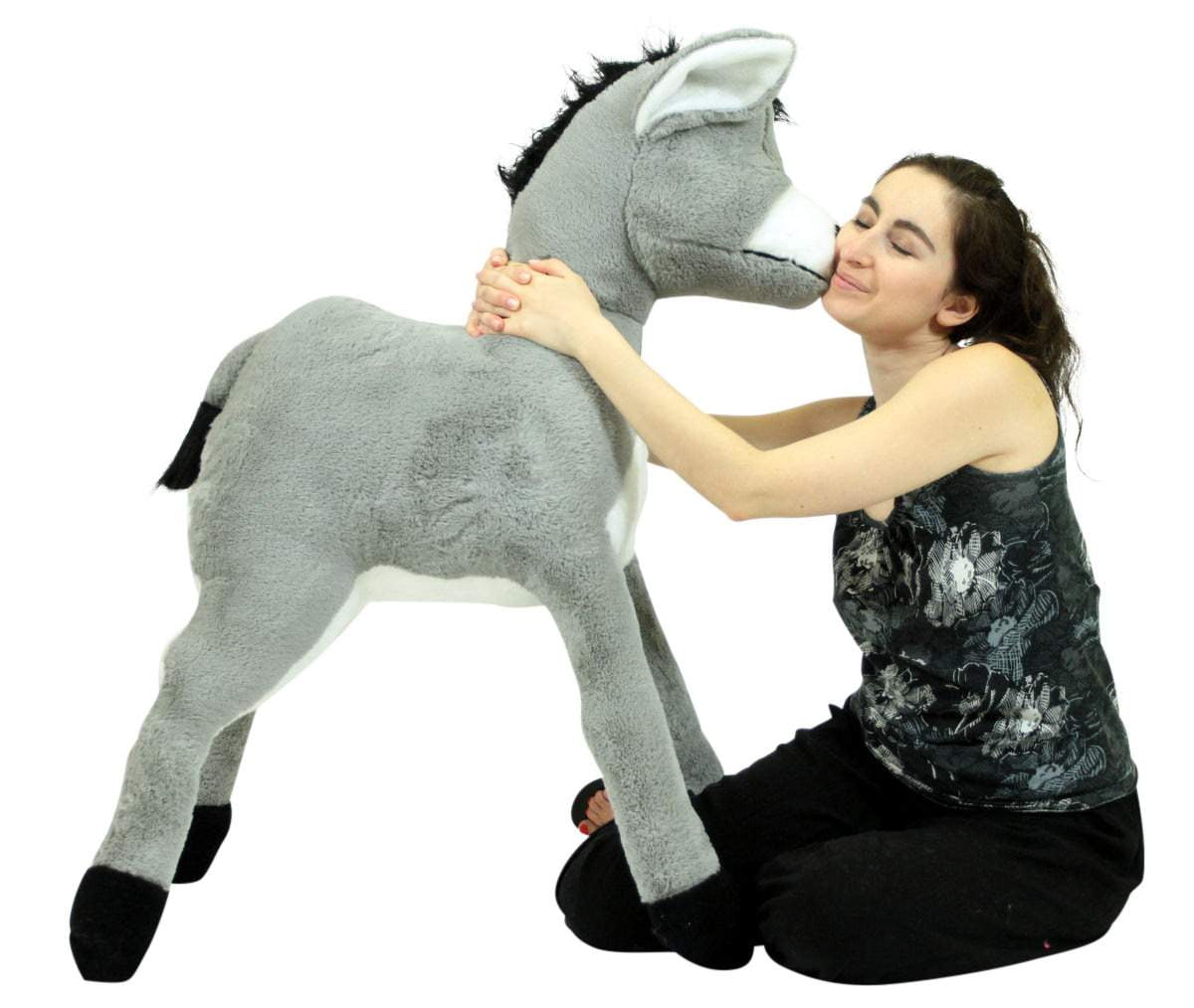 giant stuffed donkey