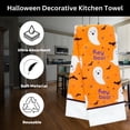 thumbnail image 2 of Halloween Spooky Decorative Kitchen Towels 25x15 in for Home Dining Table Linen Cooking Baking Hand Cleaning Bathroom Drying Dish Dishcloth Holiday Party Decoration Housewarming Gift - Pack of 2, 2 of 7