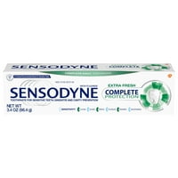 Sensodyne Sensitivity Toothpaste for Sensitive Teeth, Complete Protection, Extra Fresh