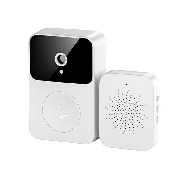 DPTALR Smart Wireless Remote Video Doorbell,Home Intercom HD Night Vision WiFi Rechargeable Security Door Doorbell,Can Two-Way Calls,APP Control,Photo