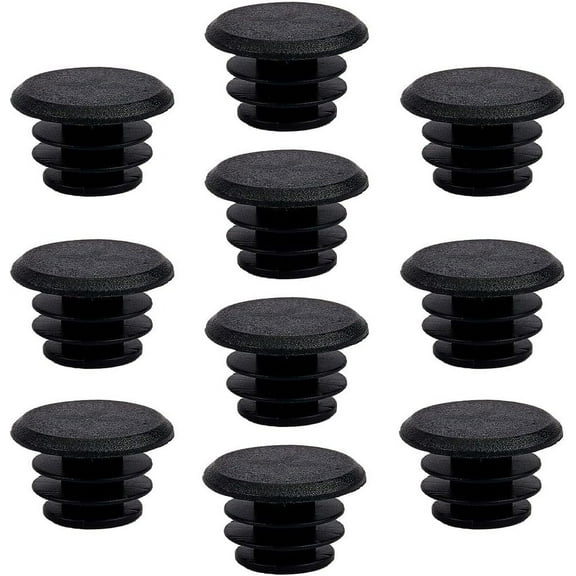 10PCS Plastic Handlebar Bar End Plugs Bicycle Handlebar End Caps with 21mm Across Fins Bike Accessories