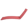 thumbnail image 3 of Anthony Outdoor Chaise Lounge Cushion, Red, 3 of 8