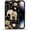 Elephant Retro Botanical Floral, variant on Case for iPhone 17, Drop Protection Hybrid 2-Layer Hard Phone Cover-Ghost Flower Vine Bookshelf