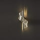 thumbnail image 3 of Lámpara montada en la pared Loft Balcón Escaleras Pasillo Iluminación LED Decoración negro jinwen Lámpara de cristal, 3 of 7
