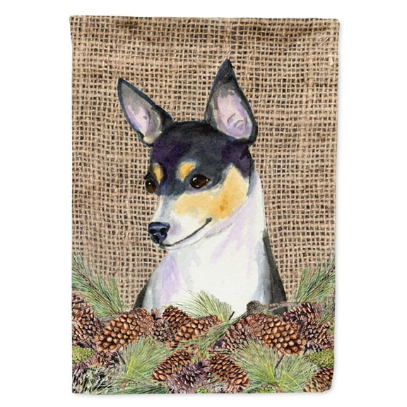 Carolines Treasures SS4064-FLAG-PARENT Fox Terrier Flag  multicolor