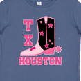 thumbnail image 4 of Inktastic Houston Texas Cowgirl Girls Baby T-Shirt, 4 of 5