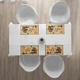 thumbnail image 3 of Ambesonne Vintage Place Mats Set of 4, Truck Coffee Grinder, Standard Size, Cream Orange Grey, 3 of 4