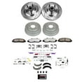 thumbnail image 3 of PowerStop Front and Rear Z36 Truck & Tow Brake Pad Rotor Drum and Shoe Kit Fits: FORD Select Models K15506DK-36, 3 of 9