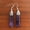 Amethyst, variant on Natural Crystal Quartz Lapis Lazuli Gemstone Hexagon Dangle Hook Women Earrings-Amethyst