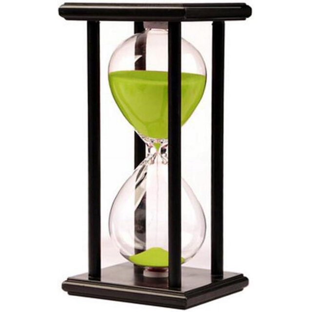 Temporizador de arena CHAO 45 minutos madera decoración de escritorio