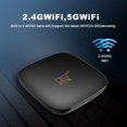 thumbnail image 2 of 2.4G/5G Smart TV Box Android 9.0 Set-Top Box Digital TV Box Player, 2 of 8