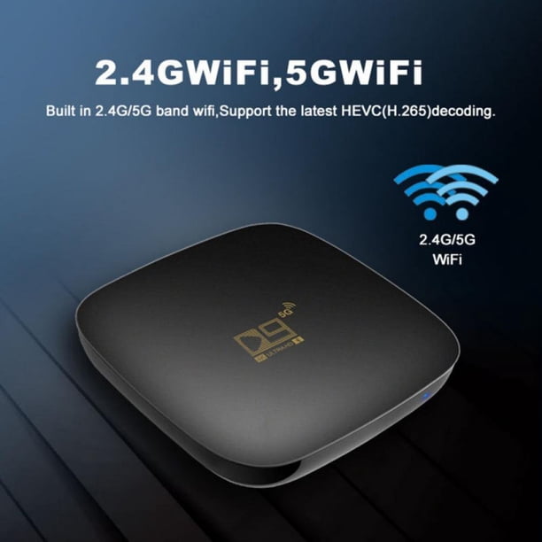 2.4G/5G Smart TV Box Android 9.0 Set-Top Box Digital TV Box Player