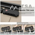 thumbnail image 3 of Sunbee 3 Piece Luggage Sets Hardshell Lightweight Suitcase with TSA Lock Spinner Wheels, Champagne, 3 of 10