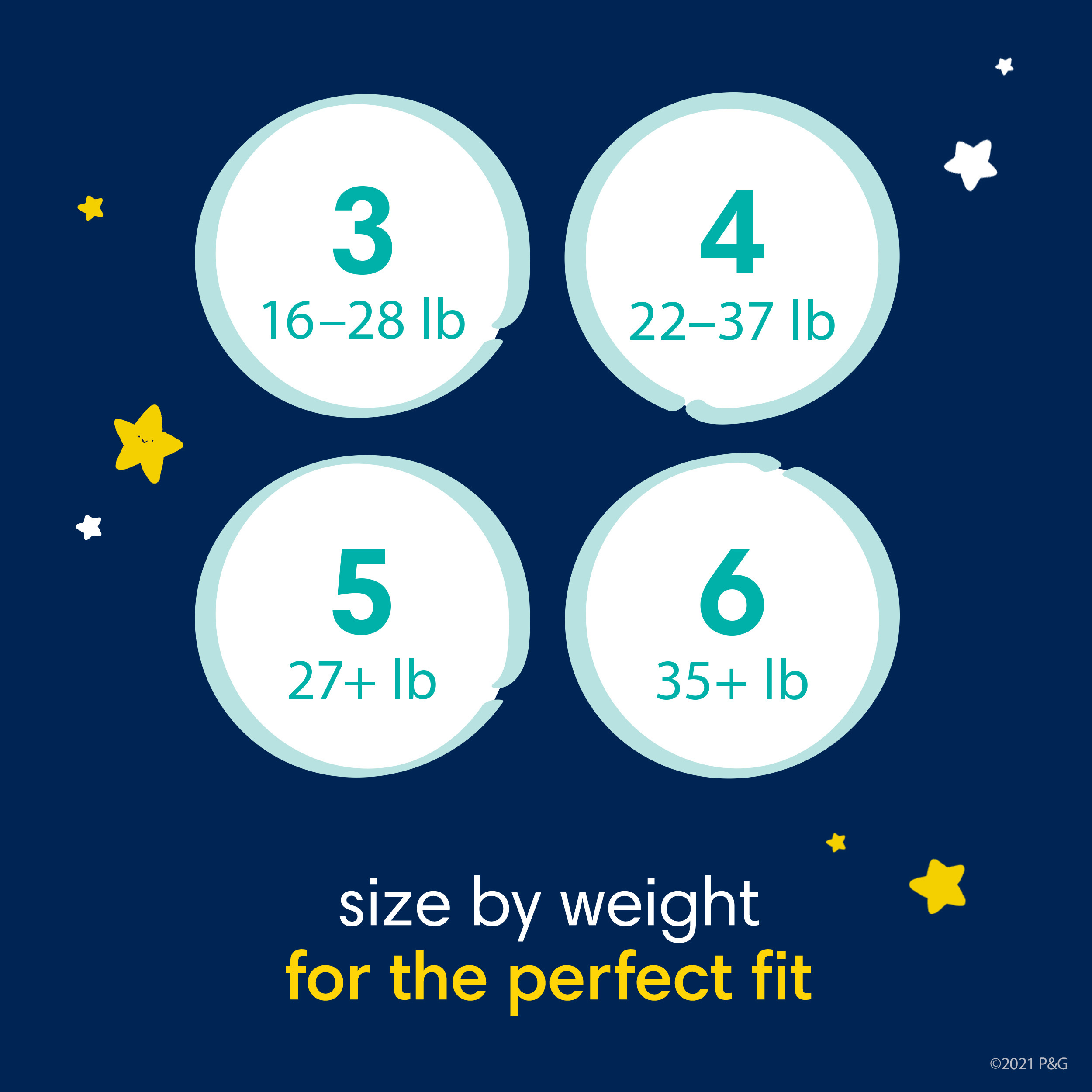 Pañales Pampers Swaddlers Nocturnos Talla 3, 116 Piezas (Seleccione para más opciones) 8