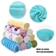 thumbnail image 2 of Bearachild 8 Uds. Toallas cuadradas de seguridad de algodón para el primer bebé para una alimentación conveniente Toalla de limpieza facial Toallas y Paños, 2 of 6