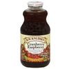 R.W. Knudsen 100% Cranberry Raspberry Juice, 32 oz (Pack of 6)